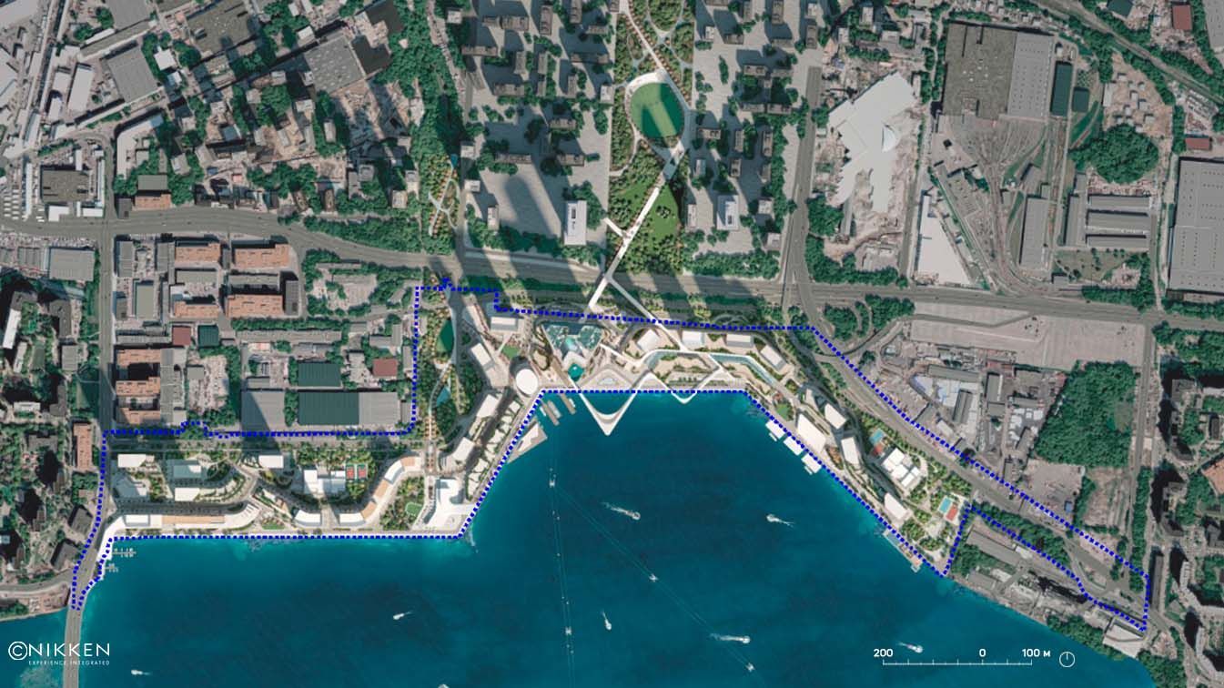 Проект планировки Южного порта, г. Москва