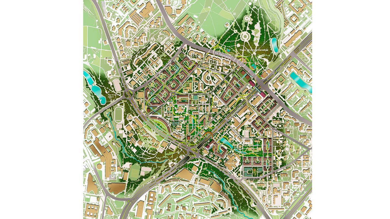 Town Planning Code "Prospekt Vernadskogo", Moscow